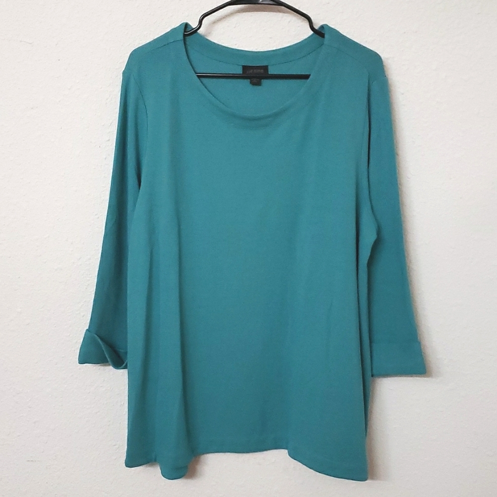 J.jill teal top